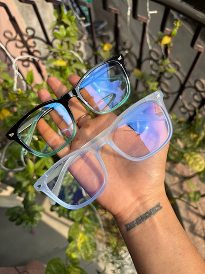 SANSKARI COMBO - (blue & ombre)
